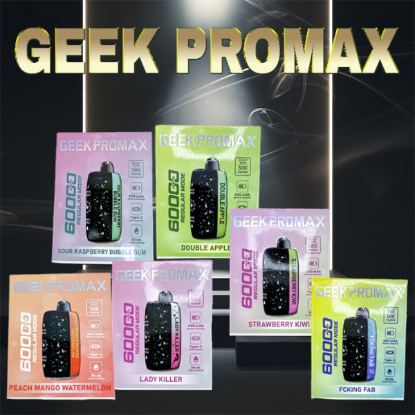 GEEK ProMax 5% disposable vape - up to 30,000 puffs